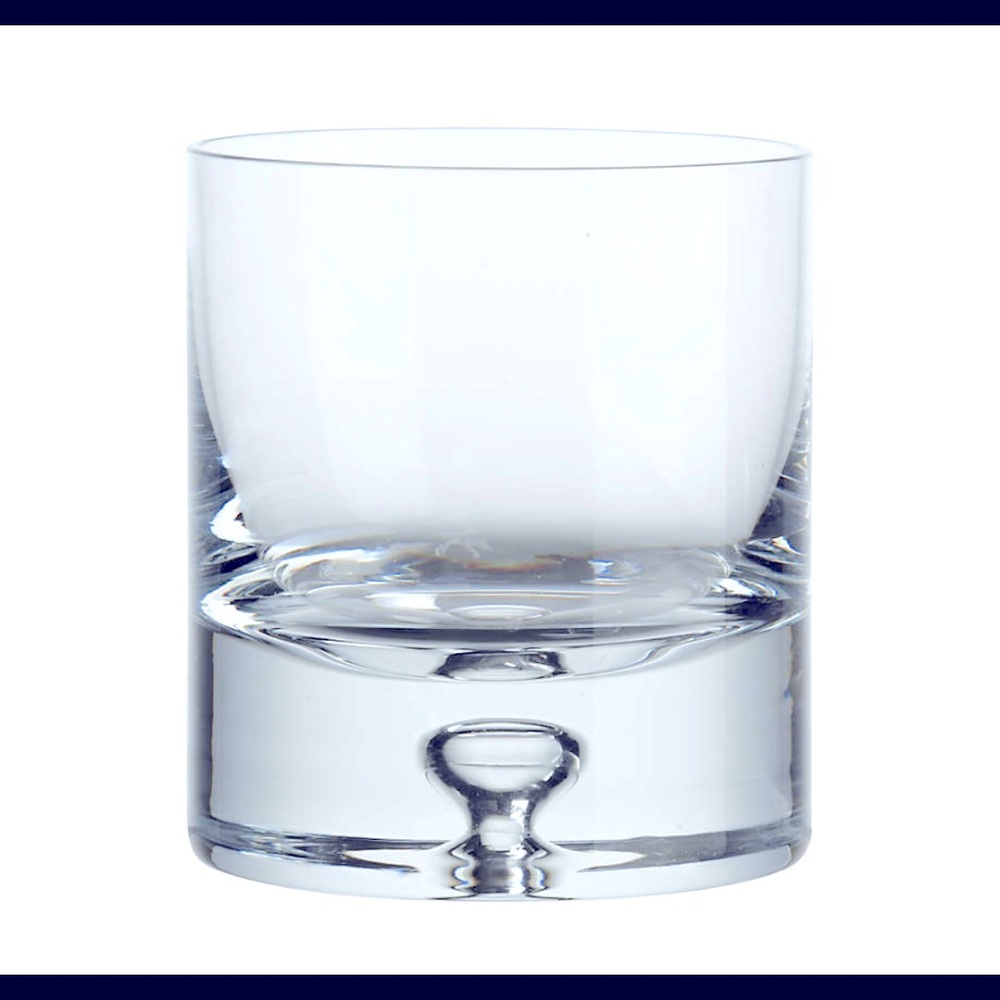Set of 4 Directional Double 9 oz glasses set of 4 - Picture 7 of 8